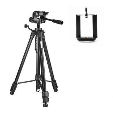 Imagem de Tripe Universal Fotográfico 1,80 Meotros + Suporte Celular
