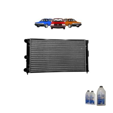 Imagem de Kit Radiador VW Santana e Versailles 1.8 1991 a 1994 com Água Desmineralizada