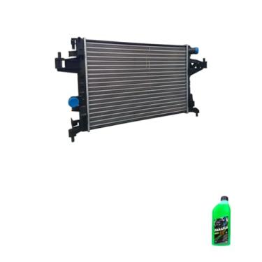 Imagem de Kit Radiador GM Agile Montana 1.4 1.8 + Aditivo Radiador Paraflu Verde
