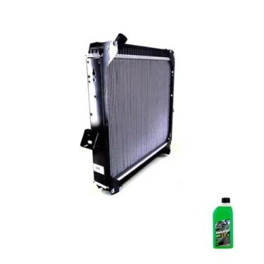Imagem de Kit Radiador Interc MB 1218/1418/1620 97/05 + Aditivo Radiador Paraflu Verde 1L