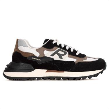 Imagem de Tênis Reserva R-Brooklyn Preto Marrom e Bege - Masculino-Masculino