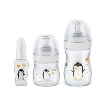 Imagem de Kit de Mamadeira Primeiros Passos 50/150/240ml Neutro Lillo