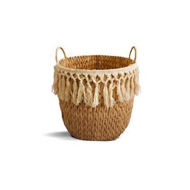 Imagem de Cesto Redondo Fibra Natural M  23Cm - Folk