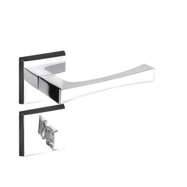 Imagem de Fechadura Banheiro Pado Vivaldi 40mm Roseta Cromada- 885-80b, Cromado