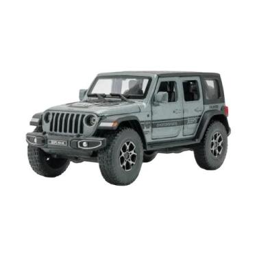 Imagem de Modelo De Carro De Brinquedo Jeep Wrangler Rubicon Em Escala 1:32 Com 