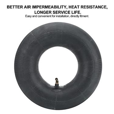 Imagem de ZJchao 4.10 3.50 4 Tubo Interno, Material de Borracha de Qualidade, Melhor Impermeabilidade Ao Ar, Resistência Ao Calor, Com Número de Modelo Impresso, para Scooter Elétrica, (Tubo interno 4.10/3.50-4)