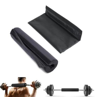 Imagem de LQMBABY Almofada de agachamento com barra de ginástica almofada protetora de ombro macia para agachamento para pescoço almofada de espuma para levantamento de peso