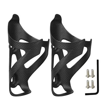 Imagem de 2 peças Suporte de Garrafa Água Carbono Super Leve para Bicicleta Estrada MTB Mountain Bikes Ciclismo