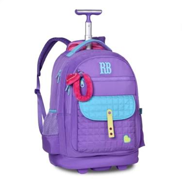 Imagem de Mochila de Rodinhas Escolar Feminina Rebecca Bonbon Oficial (Roxa)