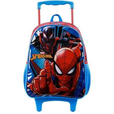 Imagem de Mochila Infantil com Rodinha, Spider-Man X1, Xeryus