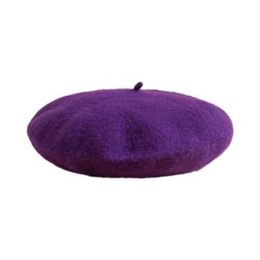 Imagem de Boina Versátil Multicolorida, Quente, Estilo Retrô, Chapéu De Pintor, 