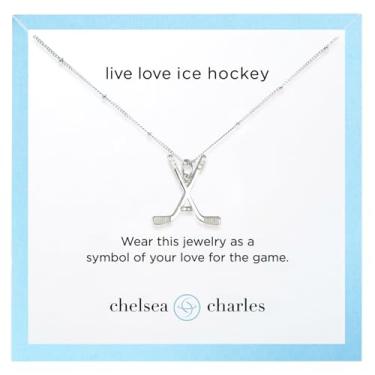 Imagem de Colares com pingente esportivo CC, Prata esterlina, Sem Pedra Preciosa