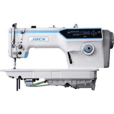 Imagem de Máquina de Costura Reta Eletrônica Jack A6F - Fala + Brindes + Transfo
