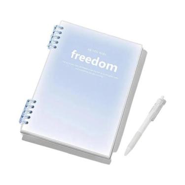 Imagem de Caderno A5 Destacável De Folhas Soltas Para Estudantes Universitários,