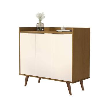 Imagem de Buffet Aparador Jb 4112 Luxo Naturale Com Off White - Moveis Jb