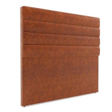 Imagem de Cabeceira California Para Cama Box Queen 160 cm Corano Nozes M11 - D'R
