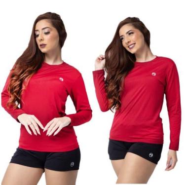 Imagem de Blusas Femininas Térmica Uv50+ Segunda Pele Proteção Solar - The Lion,