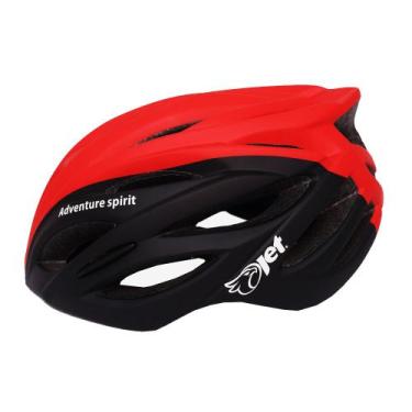 Imagem de Capacete Ciclismo Com Led Jet Hornet Bike Ventilado MTB Speed Ajuste T