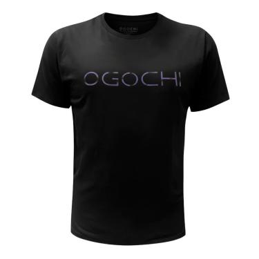 Imagem de Camiseta Ogochi Masculina Concept Slim Preto Logo-Masculino