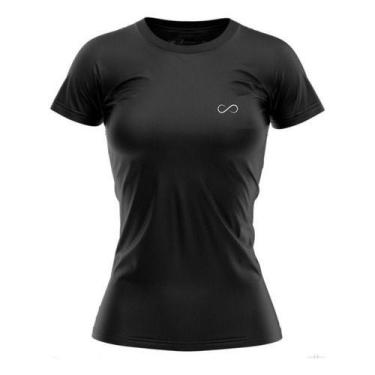 Imagem de Camisa Feminina Dry Fit Fitness Proteção Uv Academia - Via Ello, P