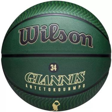 Imagem de Bola de Basquete NBA Wilson Giannis-Unissex
