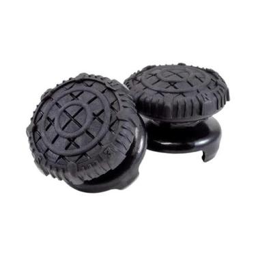 Imagem de Extensor De Controle De Jogo PS4: Grips De Silicone Para Thumbsticks (