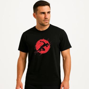 Imagem de Camiseta Unissex Corrida Caminhada Exercicios Dia a Dia Todas as Ocasiões Corredor-Unissex