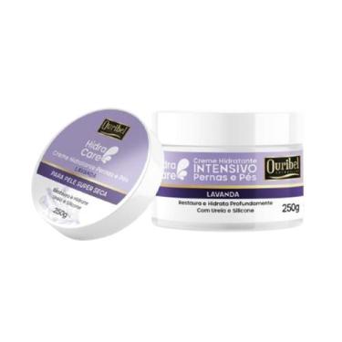 Imagem de Creme Hidratante para Pernas e Pés com Lavanda - 250g - Ouribel