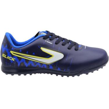 Imagem de Chuteira Society Topper Slick VII Masculina, Azul, Marinho, 40