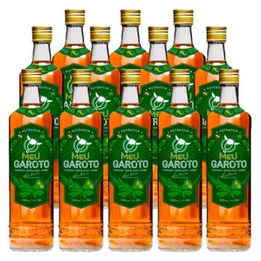 Imagem de Cachaça de Jambu Meu Garoto 700ml 12 Unidades