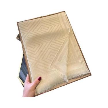 Imagem de Lenço Hijab Estampado Bohemia 180x70cm Em Voile Premium Macio, Proteçã