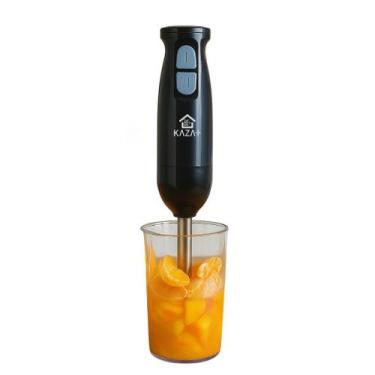 Imagem de Mixer Elétrico Portátil 300w Misturador Inox Cor Preto Kaza - Kaza+, 1