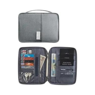 Imagem de Porta-Passaporte À Prova d'Água Rosa Para Mulheres, Bolsa Organizadora