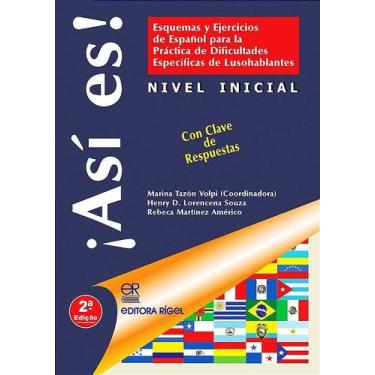 Imagem de Así Es! - Esquemas e Exercícios de Espanhol - Inicial - Editora Rígel