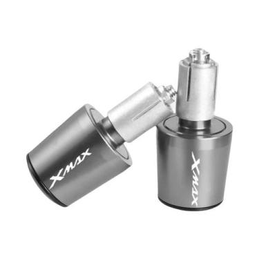 Imagem de Ponteiras De Guidão YAMAHA X MAX 250 300 400 Com Contrapeso E Tampa - 