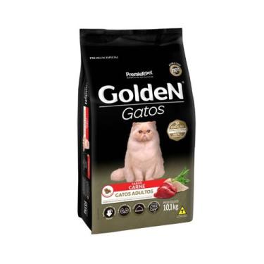 Imagem de Ração Golden Fórmula Gatos Adultos Sabor Carne - 10,1kg - Premiere