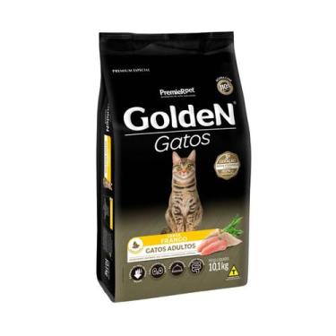 Imagem de Ração Premier Pet Golden Fórmula Gatos Adultos Sabor Frango - 10,1kg -