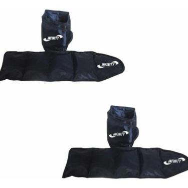 Imagem de Peso Para Perna Tornozeleira Profissional Par 5Kg