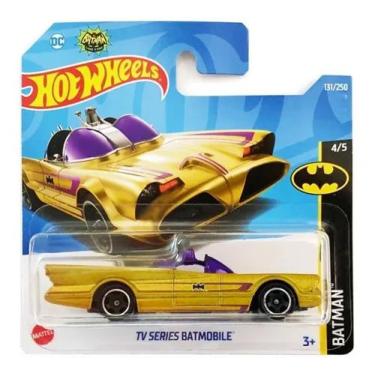 EXCLUSIVO Carrinho Hot Wheels - DC Comics - Batman - Batmóvel Clássico da  Série de TV - Mattel