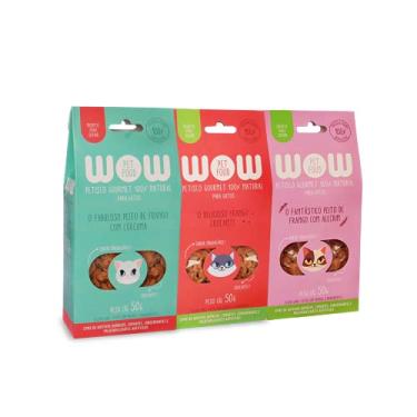 Imagem de Kit De Petiscos De Frango Para Gatos Wow Pet Food
