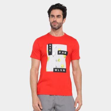 Imagem de Camiseta Wilson Tennis Par Masculina