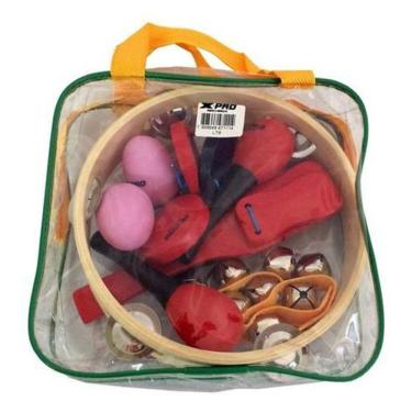 Imagem de Kit Bandinha Ritmica Musicalização Infantil X-Pro C.Ibanez