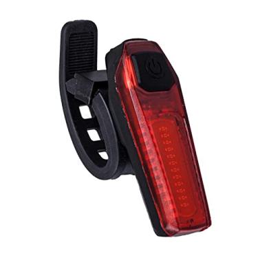 Imagem de simhoa Luz traseira de bicicleta recarregável, lâmpada traseira de bicicleta, alarme LED USB de alto, traseira de bicicleta de estrada LED para