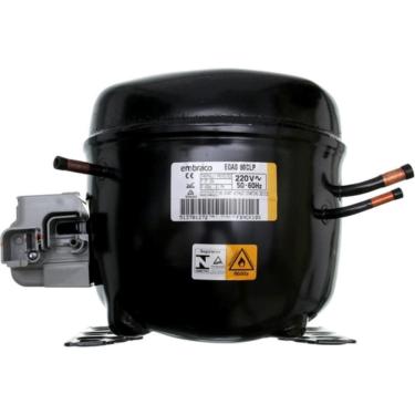 Imagem de Compressor Embraco 1/4 R600 EGAS80CLP W10388222 - 220 Volts