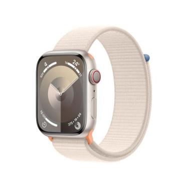 Imagem de Apple Watch Series 9 Gps + Cellular Caixa Estelar De Alumínio 45mm Pul