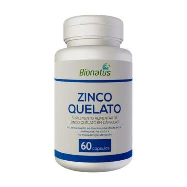Imagem de Suplemento Em Capsulas Bionatus - Vitaminas Zinco Quelato