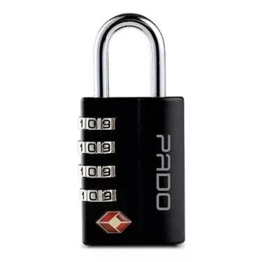 Imagem de Cadeado Tsa Sm Executive 4 Segredos Preto