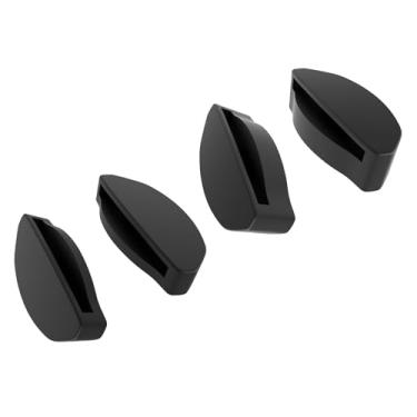 Imagem de SAUCER Almofadas de nariz de substituição para óculos de sol Oakley HSTN OO9242 | OO9242A - Preto padrão + ajuste asiático preto