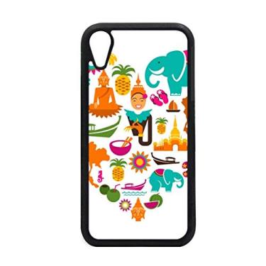 Imagem de Reino da Tailândia tailandesa tradicional alfândega para iPhone XR capa para proteção de telefone Apple