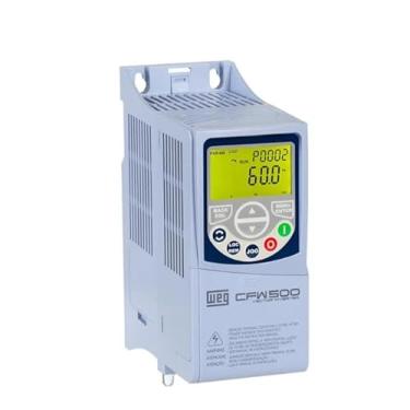 Imagem de WEG, Inversor de frequência WEG CFW500 Geração 2 0,5cv 220v 2,6a Com Entrada Monofásica e Saída Trifásica